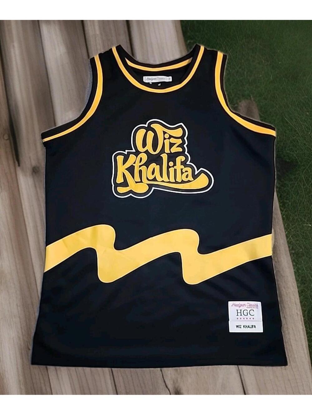 Headgear Classics WIZ KHALIFA X BASKETBALL JERSEY Size XL (038)